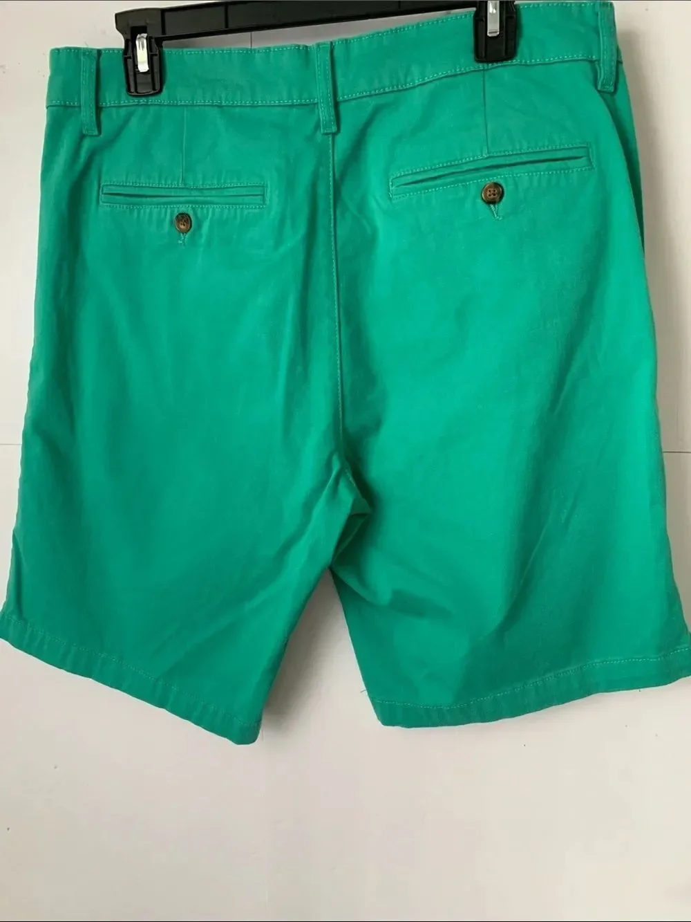 Berkley Jensen Men's Green Classic Chino Shorts Size 34